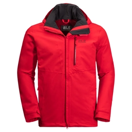 Jas Jack Wolfskin Men Keplar Trail Peak Red