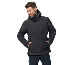 Jacke Jack Wolfskin Seeland 3In1 Black Herren