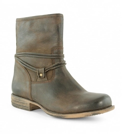 JJ Footwear Beijing Espresso Wash Enkellaars Voetbreedte H