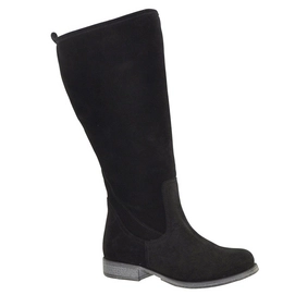 JJ Footwear Arlington Zwart Suède Kuitmaat XL