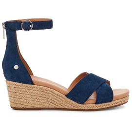 Sandales UGG Women Eugenia Navy Suede-Taille 39