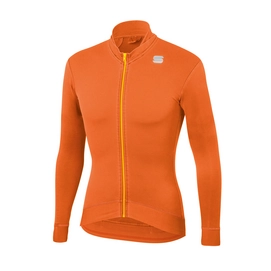 Fietsshirt Sportful Men Monocrom Thermal Jersey Orange SDR