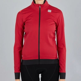 Veste de Cyclisme Sportful Women Fiandre Pro Jacket Red Rumba