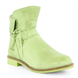 JJ Footwear Nice Groen Enkellaars Voetbreedte G