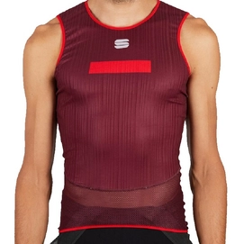 Maillot de Corps Sportful Pro Baselayer Sleeveless Wine Red