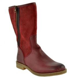 JJ Footwear Oxford Bottines Rouge Largeur de Pied H