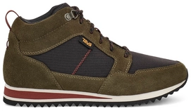 Teva Men Highside Mid Dark Olive Black