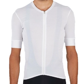 Fahrradshirt Sportful Monocrom Jersey White Herren