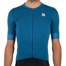 Fahrradshirt Sportful Monocrom Jersey Blue Sea Herren-M