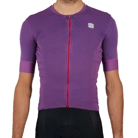 Fietsshirt Sportful Monocrom Jersey Victorian Purple