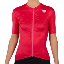 Fietsshirt Sportful Women Flare Jersey Raspberry