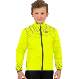 Veste de Cyclisme Sportful Kid Reflex Jacket Yellow Fluo