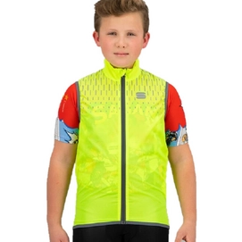 Fahrradweste Sportful Reflex Vest Yellow Fluo Kinder
