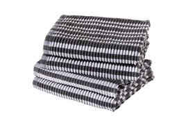Vaatdoek Jorzolino Grey White (set van 3)