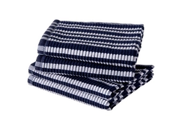 Vaatdoek Jorzolino Navy White (set van 3)