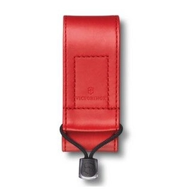Riem Hoesje Victorinox Rood Leer 3 Lagen 111 mm
