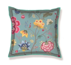 Zierkissen Pip Studio Floral Fantasy Blue Baumwolle (45 x 45 cm)