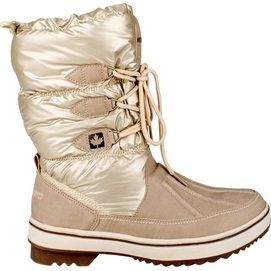 Snow Boots Winter-Grip Women Glossed Trotter Taupe