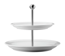 Plat de Service Thomas Trend 2 Niveaux White