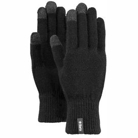Gant Barts Unisex Fine Knitted Touch Gloves Nir