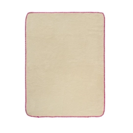 Plaid s.Oliver Junior Uni Crème/ Roze