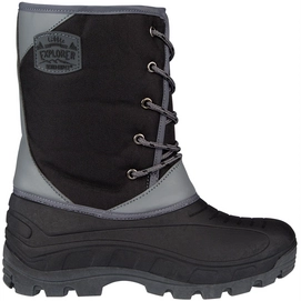 Snow Boots Winter-Grip Junior Northern Hiker Black Grey
