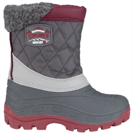 Snow Boots Winter-Grip Northern Peak Anthracite Grey Bordeaux-Shoe Size 9 - 10