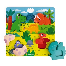 Puzzel Janod Chunky Dino Verstoppertje