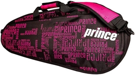 Tennistas Prince Club 6 Pack Black Pink