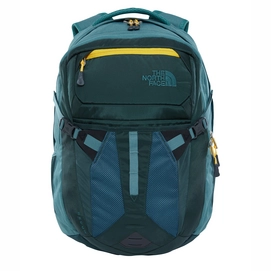 Sac à Dos The North Face Recon Dark Stripe Spruce Silver Pine Green Leather