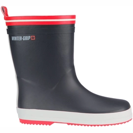Bottes de Neige Winter-Grip Junior Welly Gris Anthracite Rouge-Taille 30 - 31