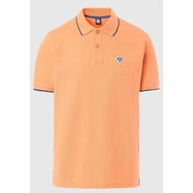 Polo North Sails Hommes SS Polo With Graphic Melon