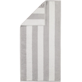 Serviette de Toilette Cawö Zoom Block Stripes Platinum (Lot de 3)