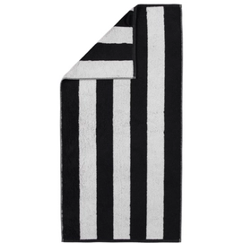 Hand Towel Cawö Zoom Block Stripes Black (Set of 3)