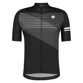 Fahrradshirt AGU Striped Essential Black Herren-M