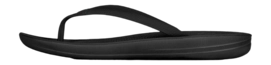 Flip Flop FitFlop IQushion Ergonomic Flipflop All Black Damen