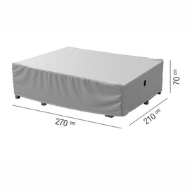 Loungesethoes AquaShield Light Grey (270 x 210 x 70 cm)