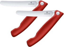 Tomatenmes Victorinox Swiss Classic Rood (2-Delig)