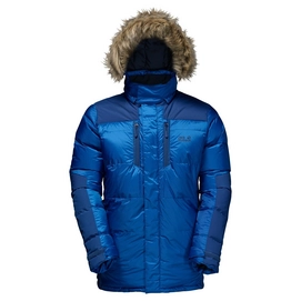 Winter Jacket Jack Wolfskin The Cook Parka Azure Blue