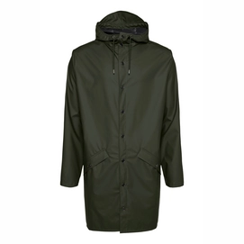 Raincoat RAINS Unisex Long Jacket Green