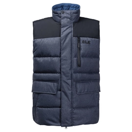 Bodywarmer Weste Jack Wolfskin Baffin Bay Night Blau Herren