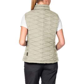 Bodywarmer Jack Wolfskin Glen W White Sand