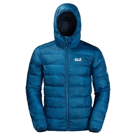 Jacke Jack Wolfskin Helium Snowdust Poseidon Blau Allover Herren