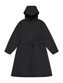 Regenjas RAINS Women A-Line Longer W Jacket Black