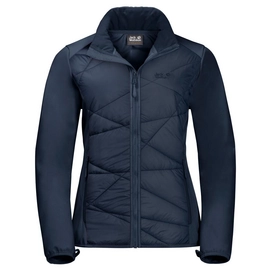 Jacke Jack Wolfskin Grassland Hybrid Midnight Blue Damen