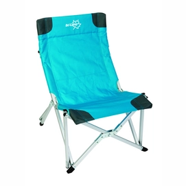 Campingstuhl Bo-Camp Compact Deluxe Blau Grau