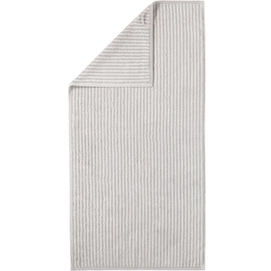 Bath Towel Cawö Zoom Stripes Platinum