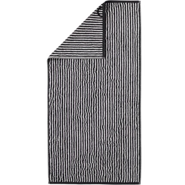 Hand Towel Cawö Zoom Stripes Black (Set of 3)