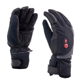 Fietshandschoen Sealskinz Men Cold Weather Heated Cycle Glove Black