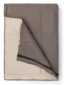 Plaid Walra Soft Jersey Taupe Zand